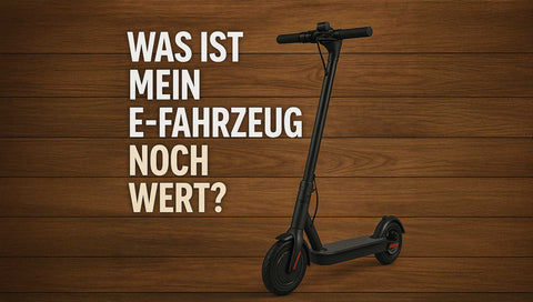 🚀 Was ist mein E-Fahrzeug noch wert? Der große Restwert-Guide für E-Scooter, E-Roller & Co.