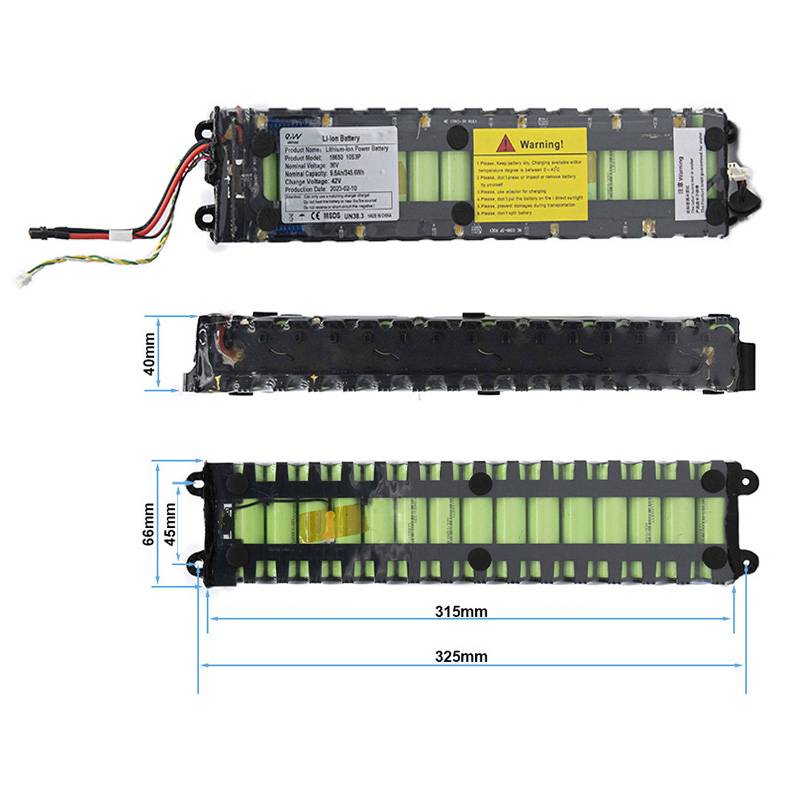 Batterie / Akku Xiaomi M365/1S/Essential/Mi3 9,6 Ah