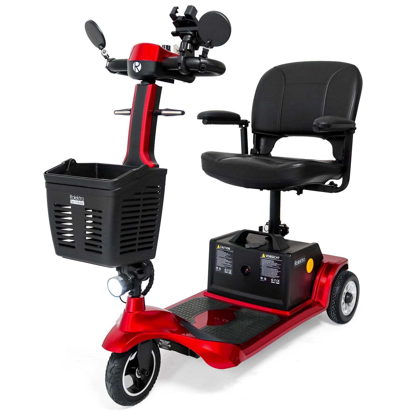 Rolektro E-Trike 6 Blei-Gel, Rot, 6 km/h