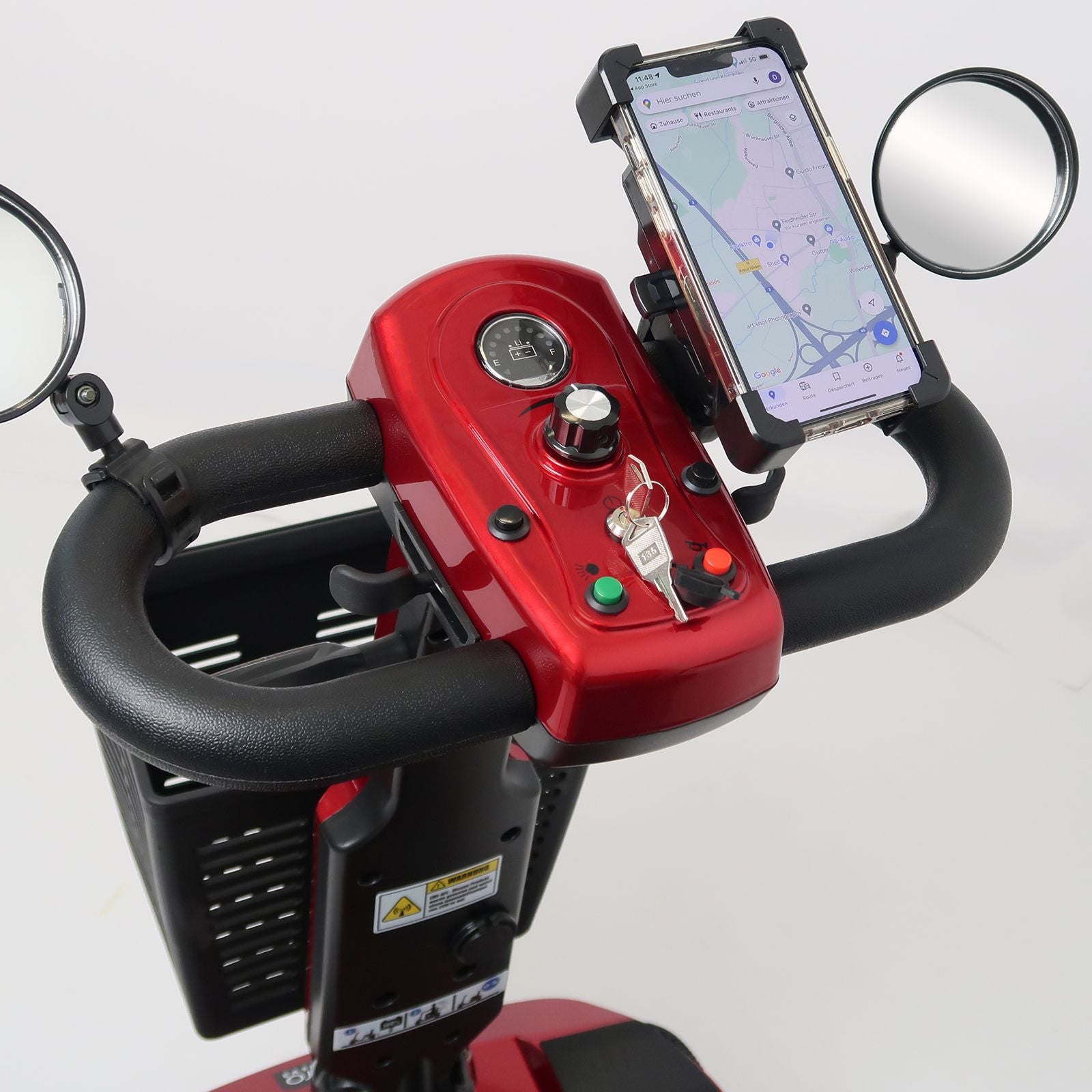 Rolektro E-Trike 6 Blei-Gel, Rot, 6 km/h