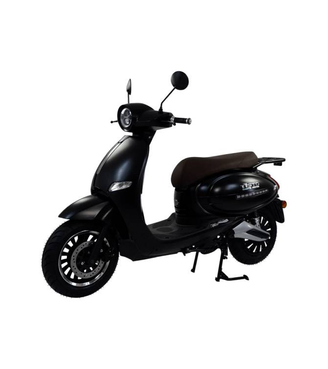 TBH Nova+ 110 km/h 6000W E-Roller - der Citycruiser Matt Schwarz Braun