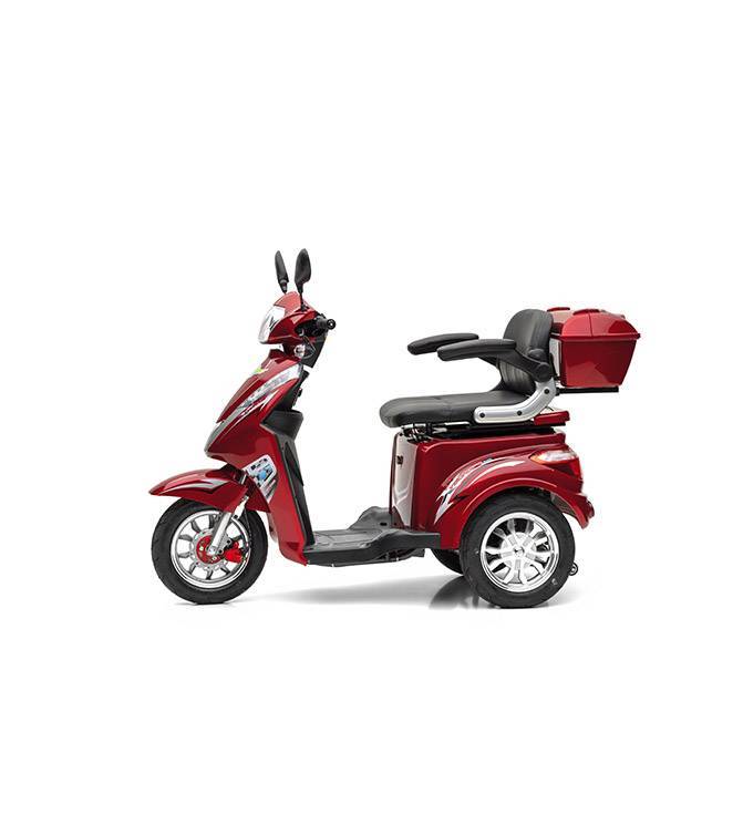 ELEKTRO DREIRAD ECO ENGEL 501, 25 KM/H HERAUSNEHMBAR Rot
