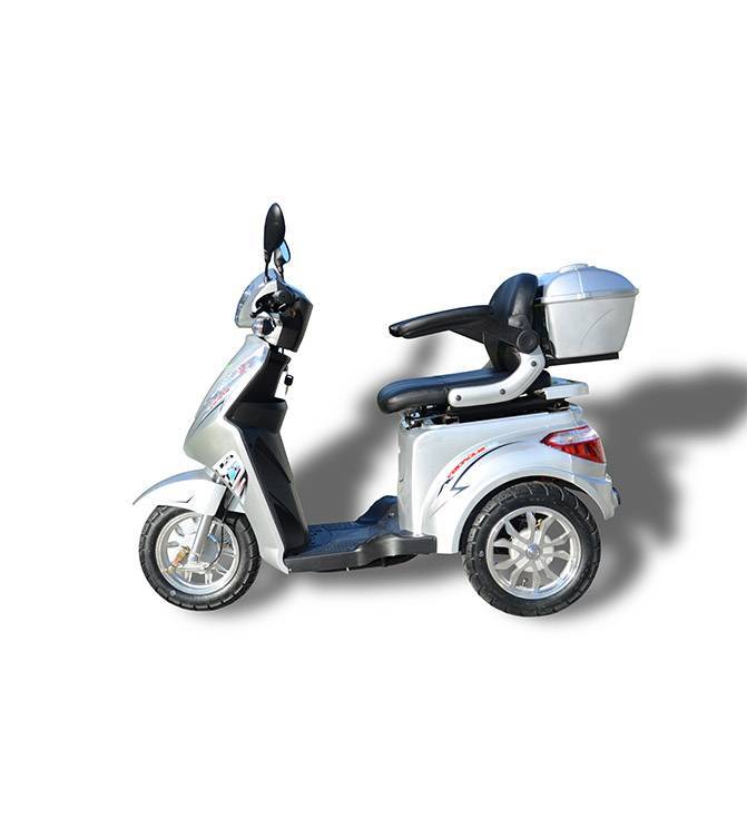 ELEKTRO DREIRAD ECO ENGEL 501, 25 KM/H HERAUSNEHMBAR Silber