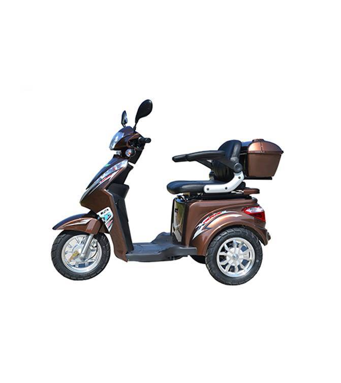 ELEKTRO DREIRAD ECO ENGEL 501, 25 KM/H HERAUSNEHMBAR Braun