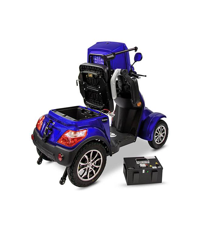 Rolektro Elektroroller E-Quad 25 V.3 Lithium, 60V-30Ah Akku, 1000 Watt