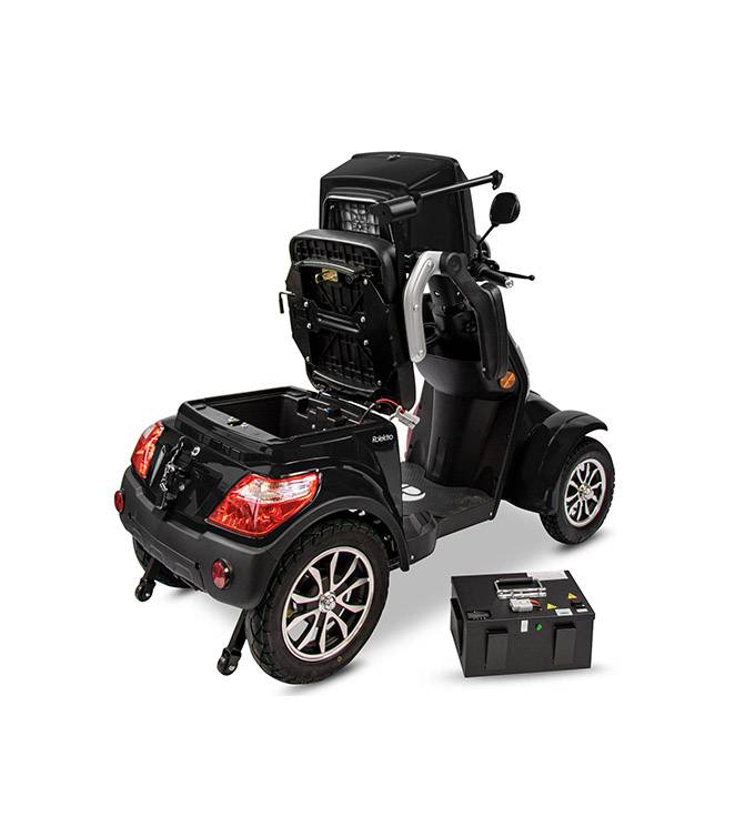 Rolektro Elektroroller E-Quad 25 V.3 Lithium, 60V-30Ah Akku, 1000 Watt