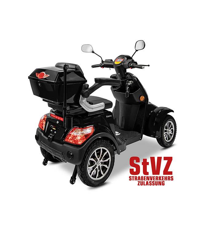 Rolektro Elektroroller E-Quad 25 V.3 Lithium, 60V-30Ah Akku, 1000 Watt