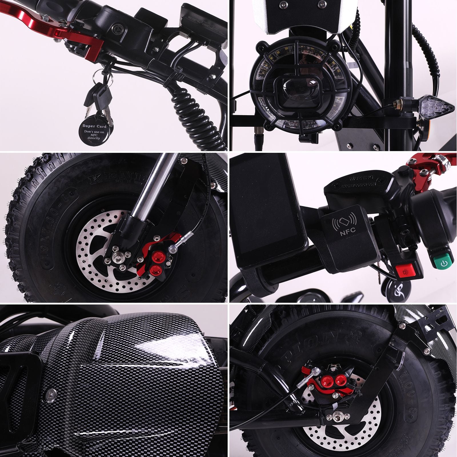 Maximus E-Cruiser MX45-2, Lithium, Schwarz, 45 km/h