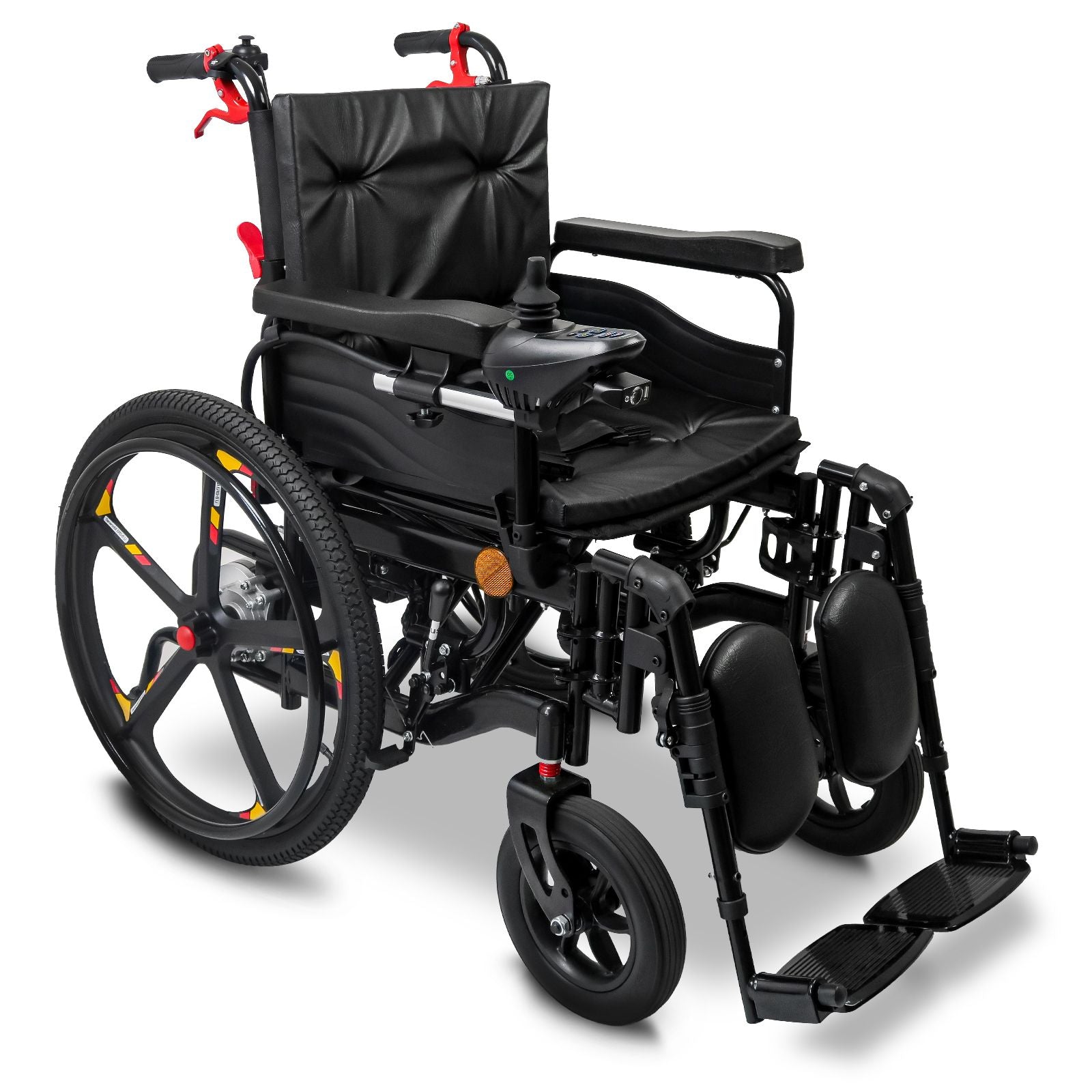 rollstuhl schutzblech Rolektro E-Rollstuhl ERS-6 Li, Schwarz, 6km/h – Trittbrett Helden
