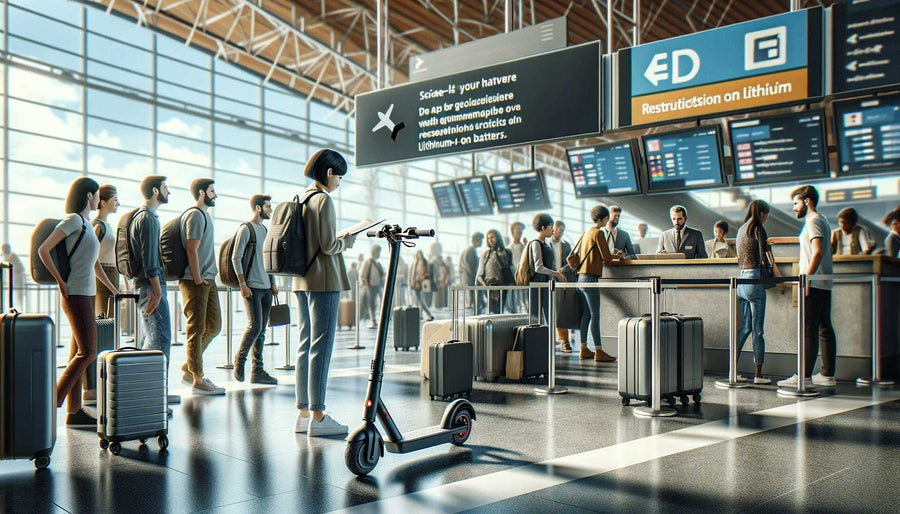 Flughafen-Check: E-Scooter im Gepäck – Was geht und was nicht?