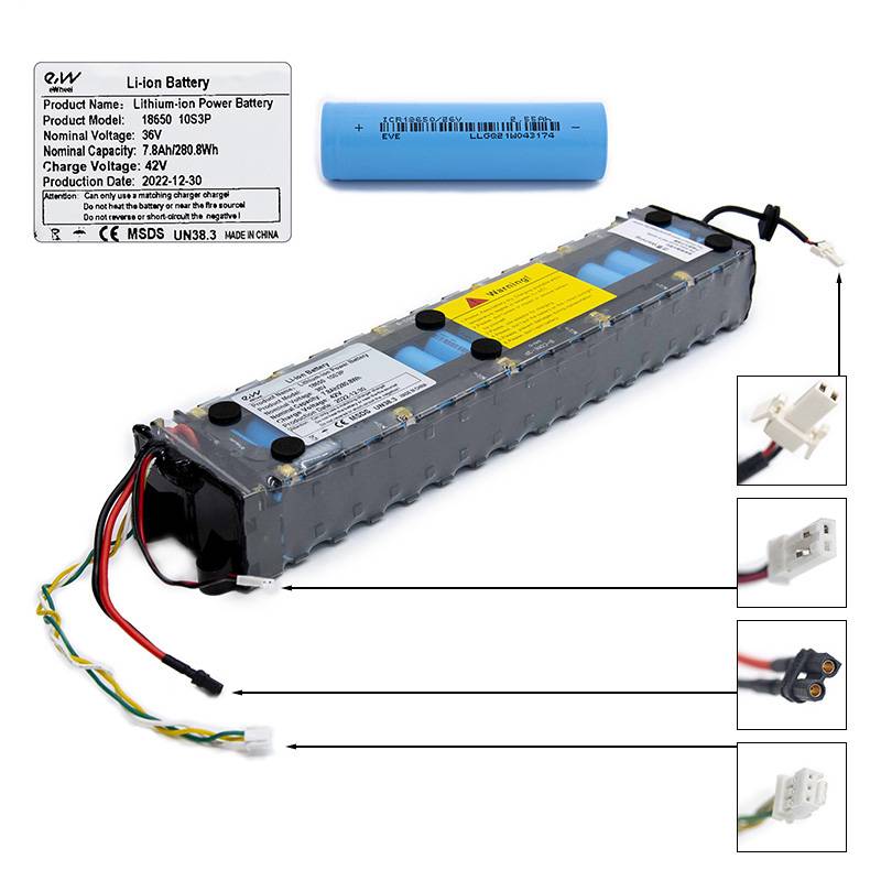 Batterie / Akku Xiaomi M365/1S/Essential/Mi3 7,8 Ah