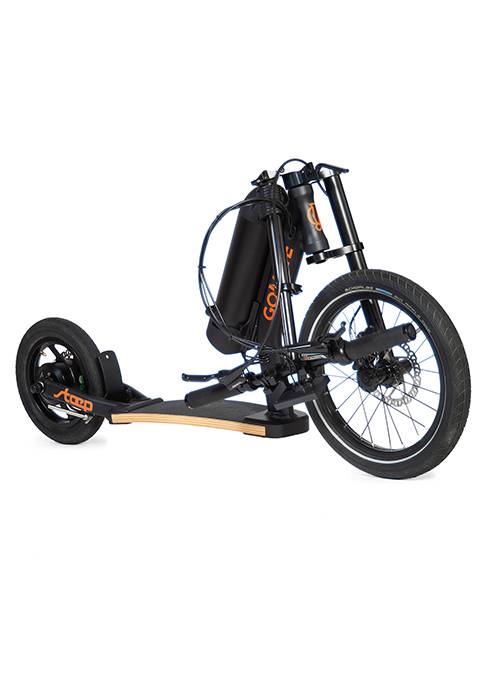 Go!Mate stæp ER1 EVO Elektro Tretroller - 25 km/h Schwarz