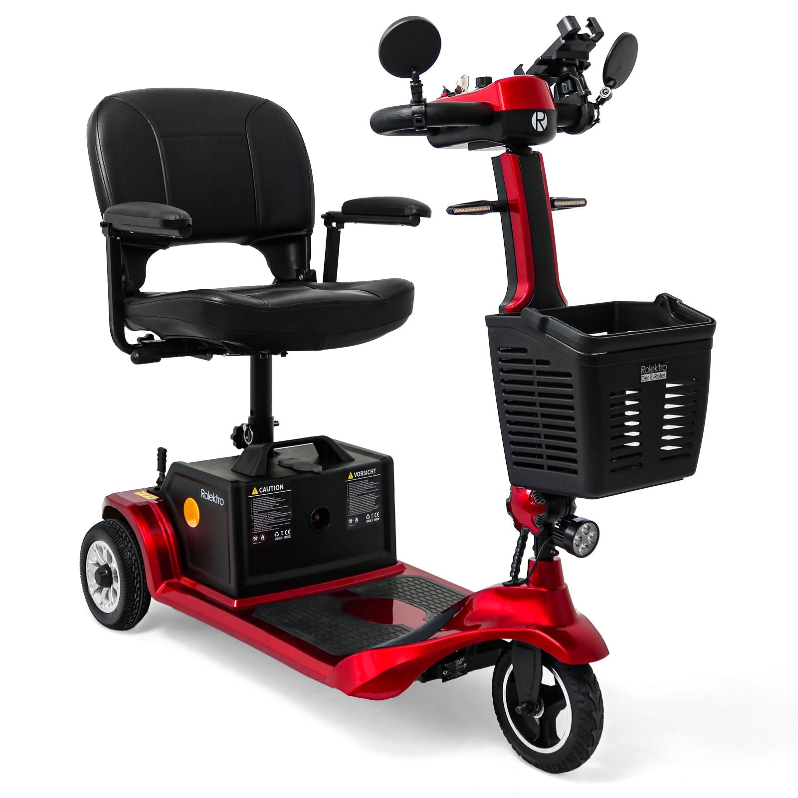 Rolektro E-Trike 6 Blei-Gel, Rot, 6 km/h