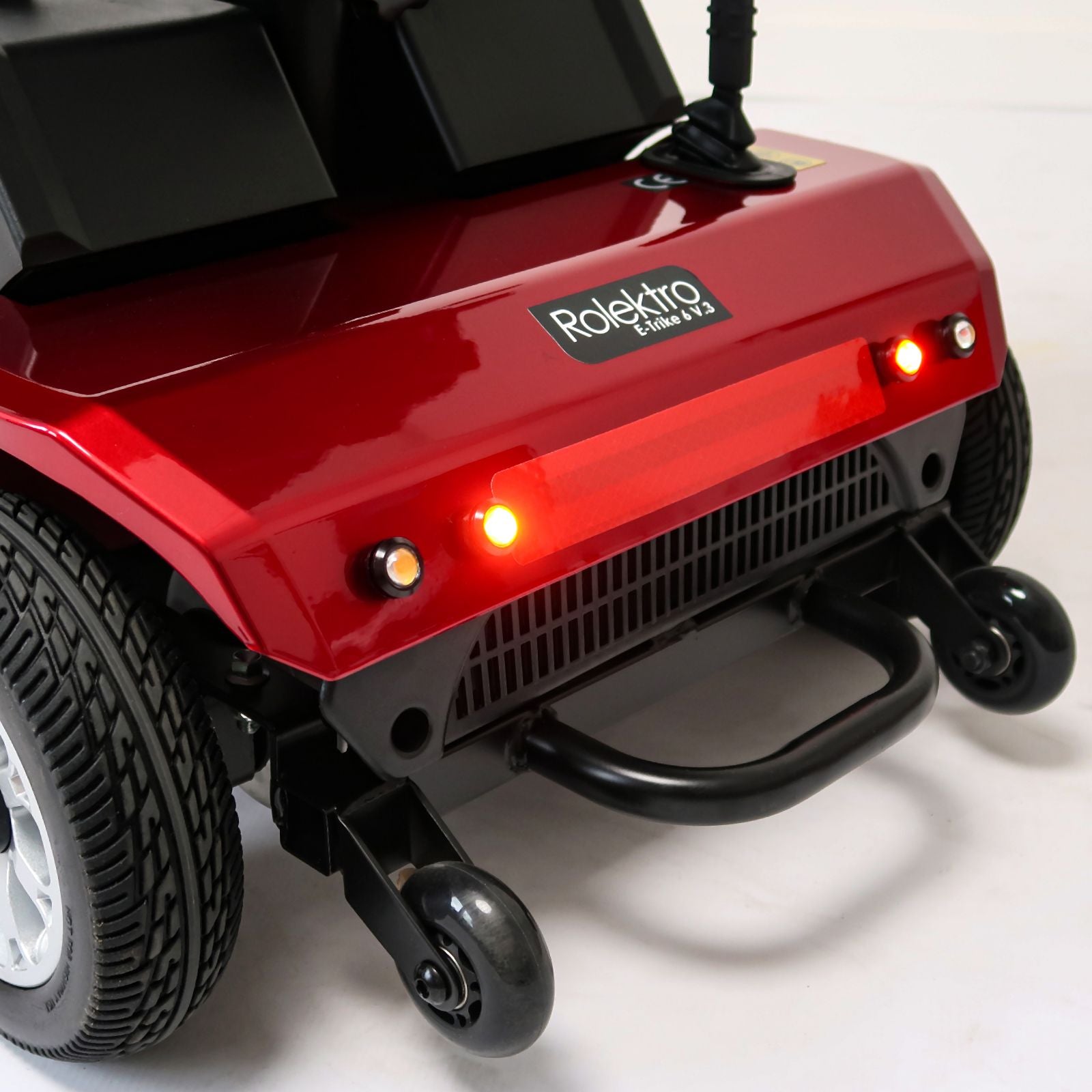 Rolektro E-Trike 6 Blei-Gel, Rot, 6 km/h