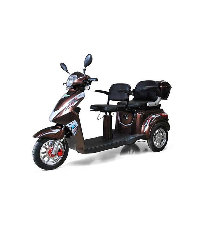 ECO ENGEL 503 ELEKTRO DREIRAD ROLLER, 25 KM/H Braun
