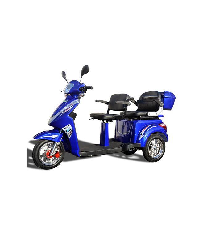 ECO ENGEL 503 ELEKTRO DREIRAD ROLLER, 25 KM/H Blau