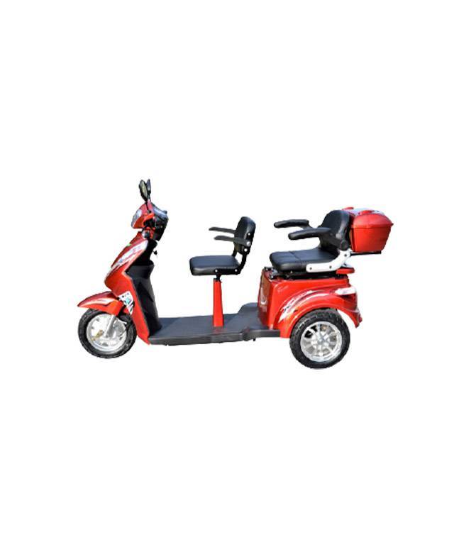 ECO ENGEL 503 ELEKTRO DREIRAD ROLLER, 25 KM/H Rot
