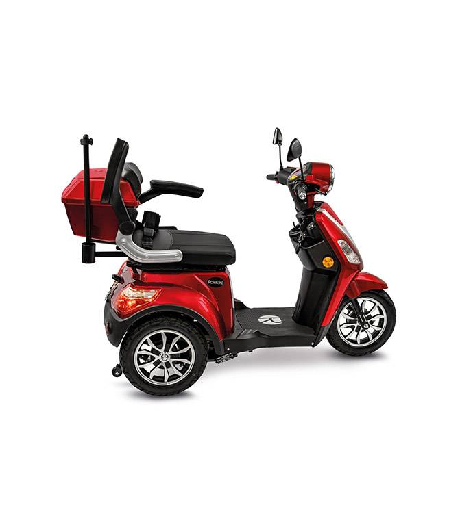 Rolektro, E-Trike 15 V.3 Lithium, Rot, 60-30AH Akku, 1000 Watt