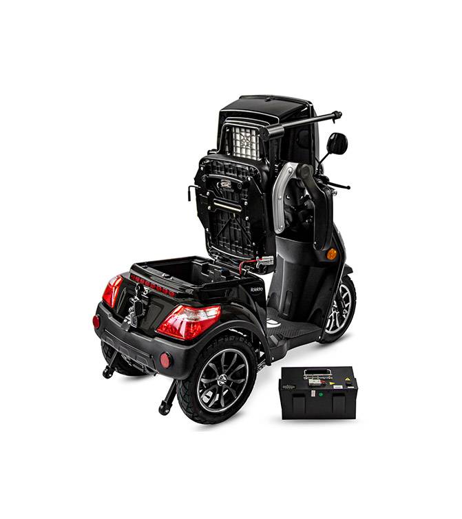 Rolektro, E-Trike 25 V.3 Lithium, 60-30AH Akku, 1000 Watt