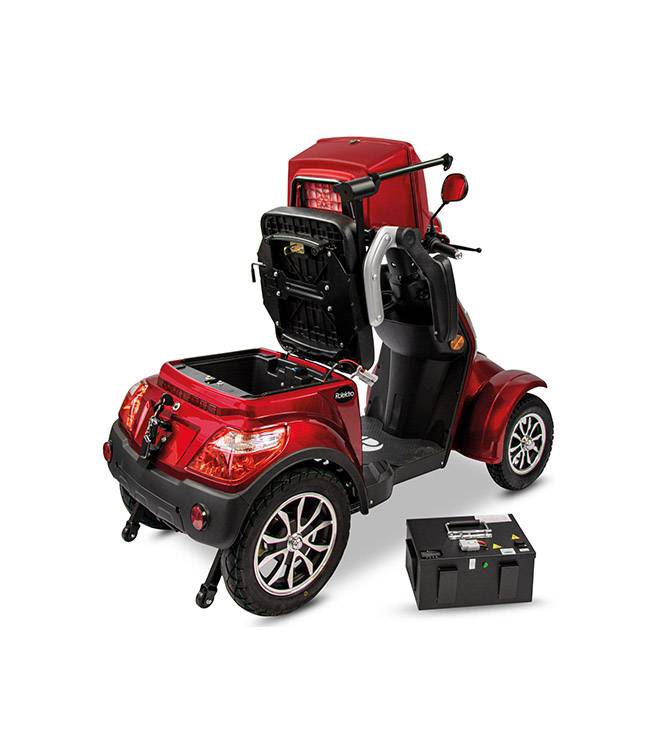 Rolektro Elektroroller E-Quad 25 V.3 Lithium, 60V-30Ah Akku, 1000 Watt