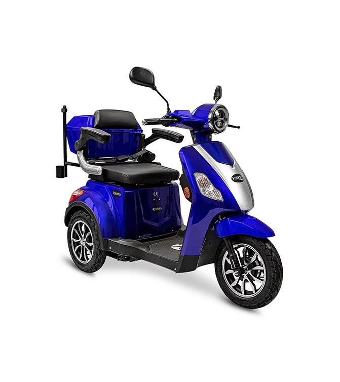 Rolektro, E-Trike 25 V.3 Lithium, 60-30AH Akku, 1000 Watt Blau