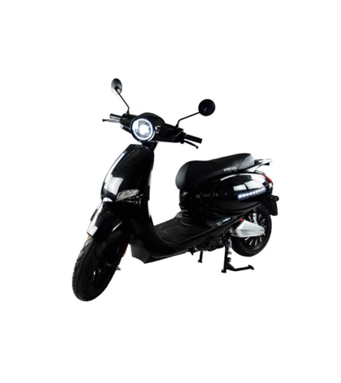 TBH Nova+ 110 km/h 6000W E-Roller - der Citycruiser schwarz glänzend Mit Topcase