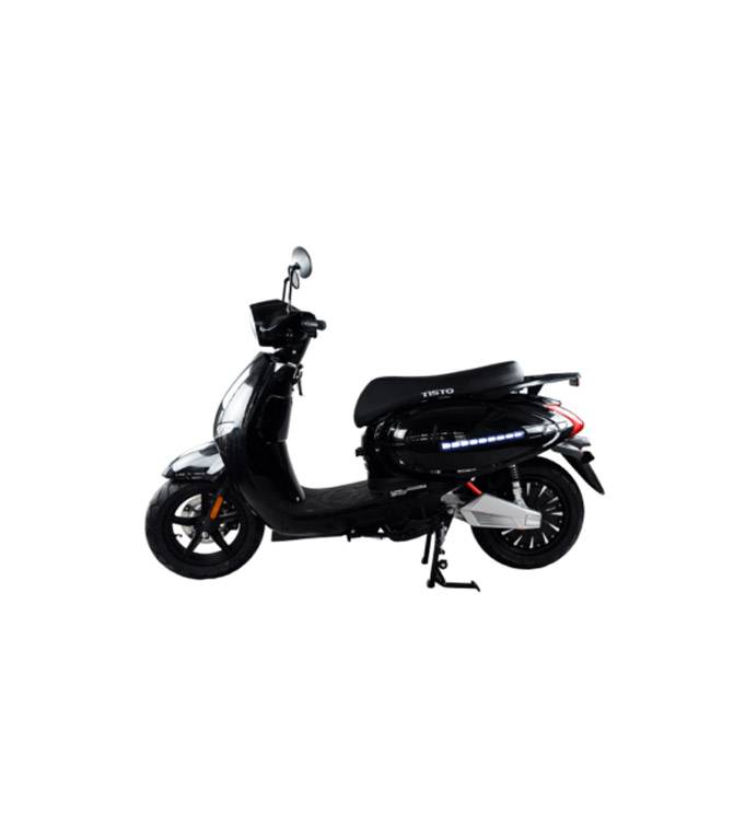 TBH Nova+ 110 km/h 6000W E-Roller - der Citycruiser schwarz glänzend Kein Topcase