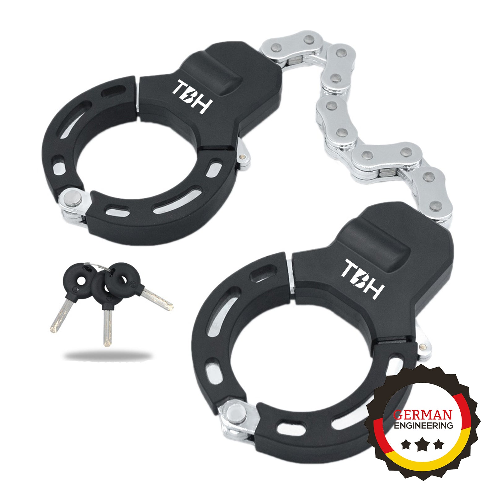 TBH SecureLock Handschellenschloss mit Kette Typ 1